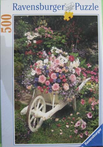 Wheelbarrow of Flowers (3316)