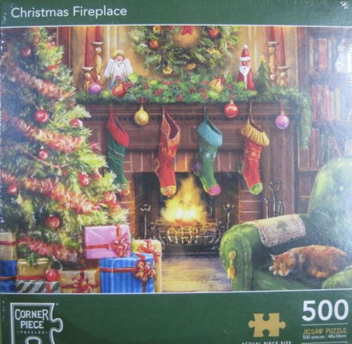 Christmas Fireplace (3529)