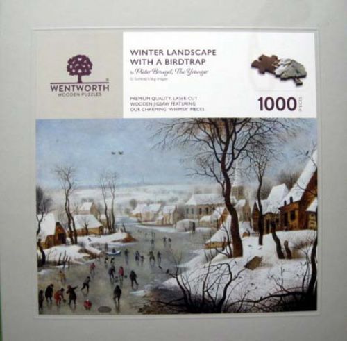 Winter Landscape with a Birdtrap (3897)