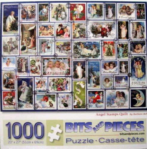Angel Stamps Quilt (3953)