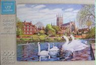 Swans on the river (4005)