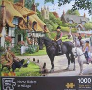 Horse Riders in the Village (4683)