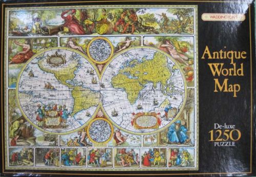 Antique World Map (5142)