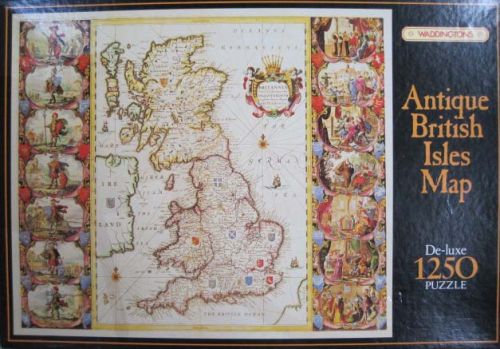 Antique British Isles Map (5143)
