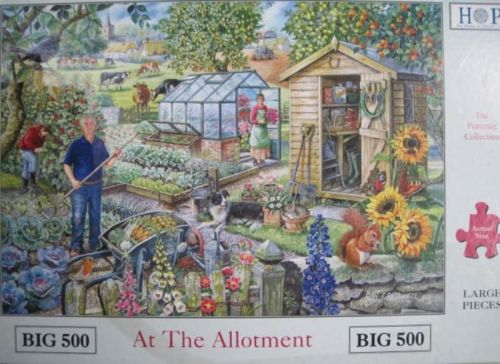 At the Allotment (6129)