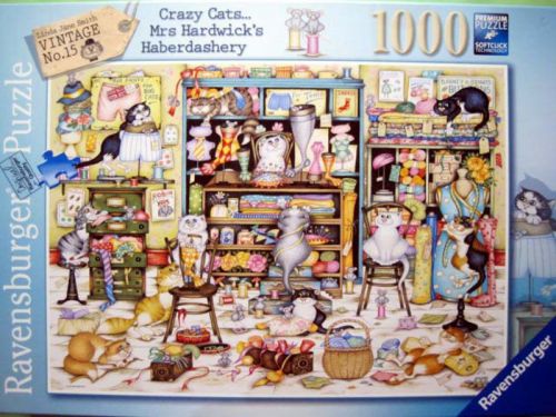 Crazy Cats  Mrs Hardwick's Haberdashery (6606)